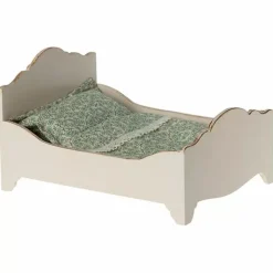 Maileg Miniatuur Houten Bed Off White