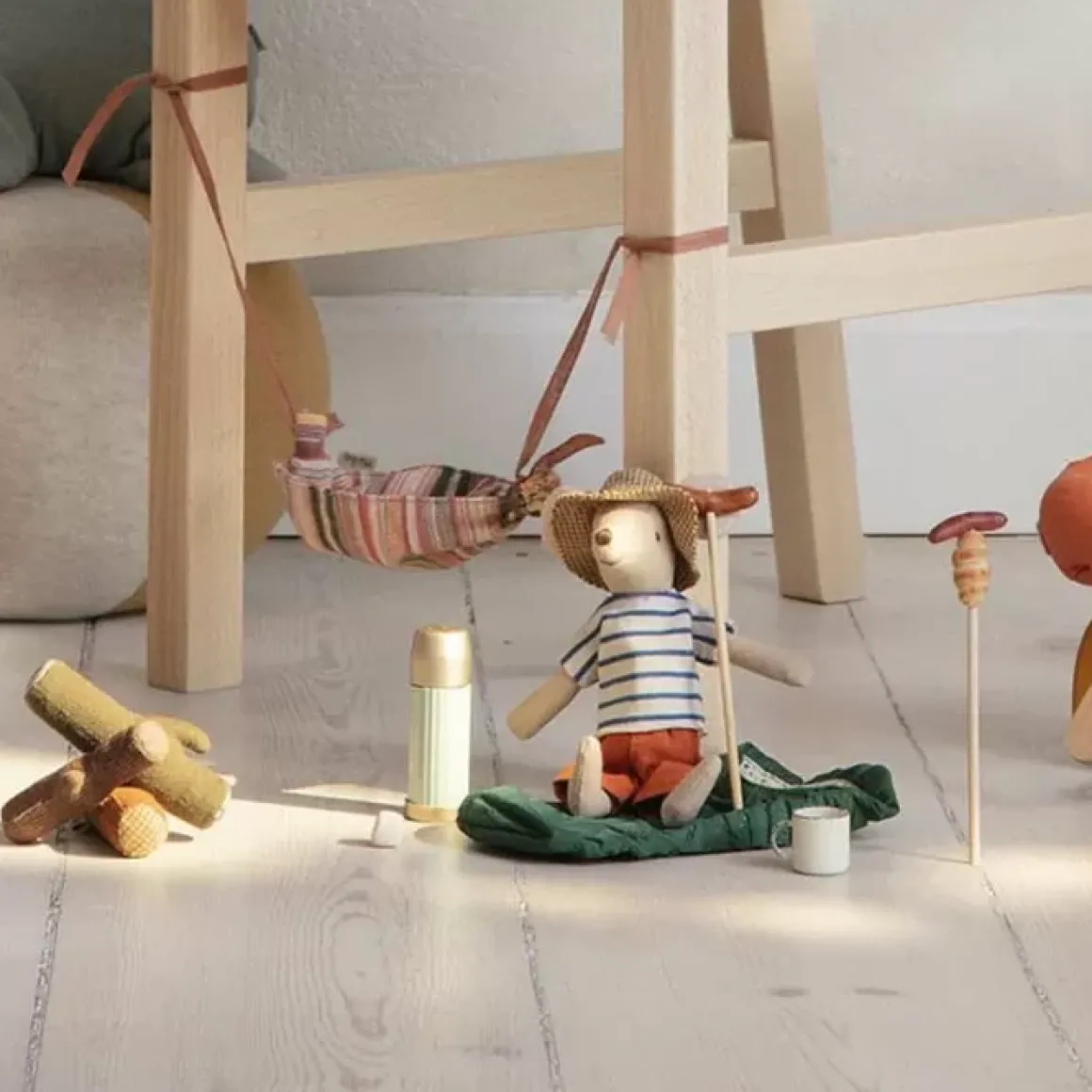 Maileg Miniatuur Kampvuur Set