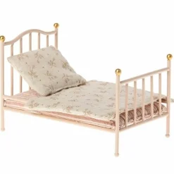 Maileg Miniatuur Vintage Bed Muis Rose