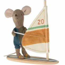Maileg Strandmuis Op Surfplank (Kleine Broer)