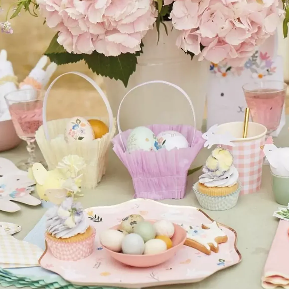 Mandjes Spring Bunny Easter (6St) Meri Meri