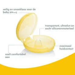 Medela Contact Tepelhoedjes Met Bewaardoosje