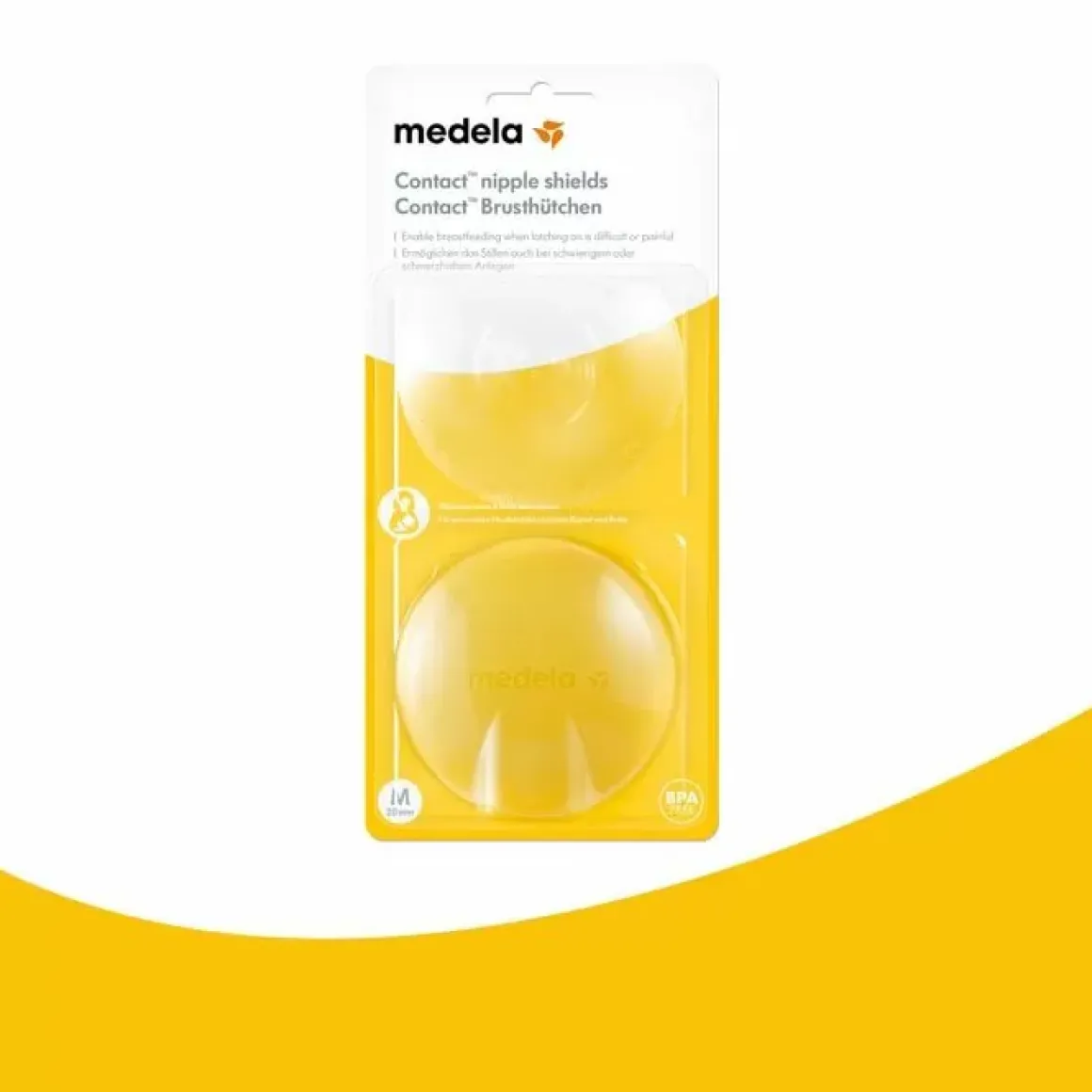 Medela Contact Tepelhoedjes Met Bewaardoosje