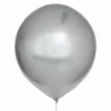 Mega Chroom Ballon Zilver (60Cm) House Of Gia