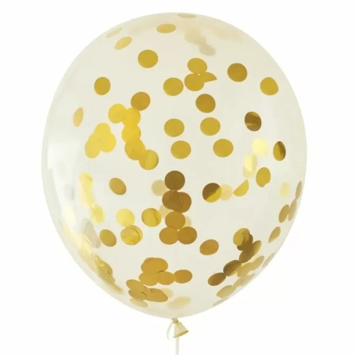 Mega Confetti Ballon Goud 60Cm House Of Gia