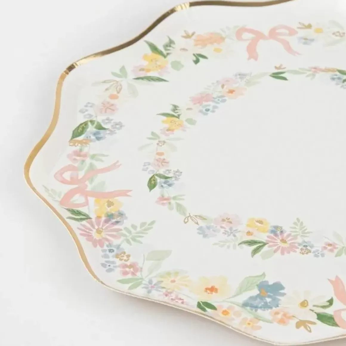 Meri Meri Elegant Floral Dinerborden (8St)