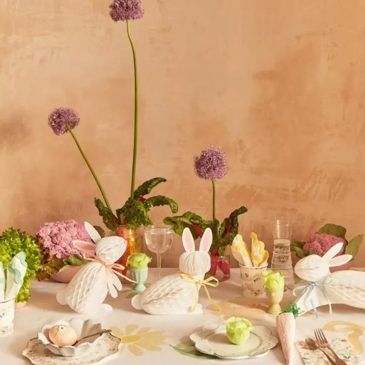 Meri Meri Elegant Floral Dinerborden (8St)