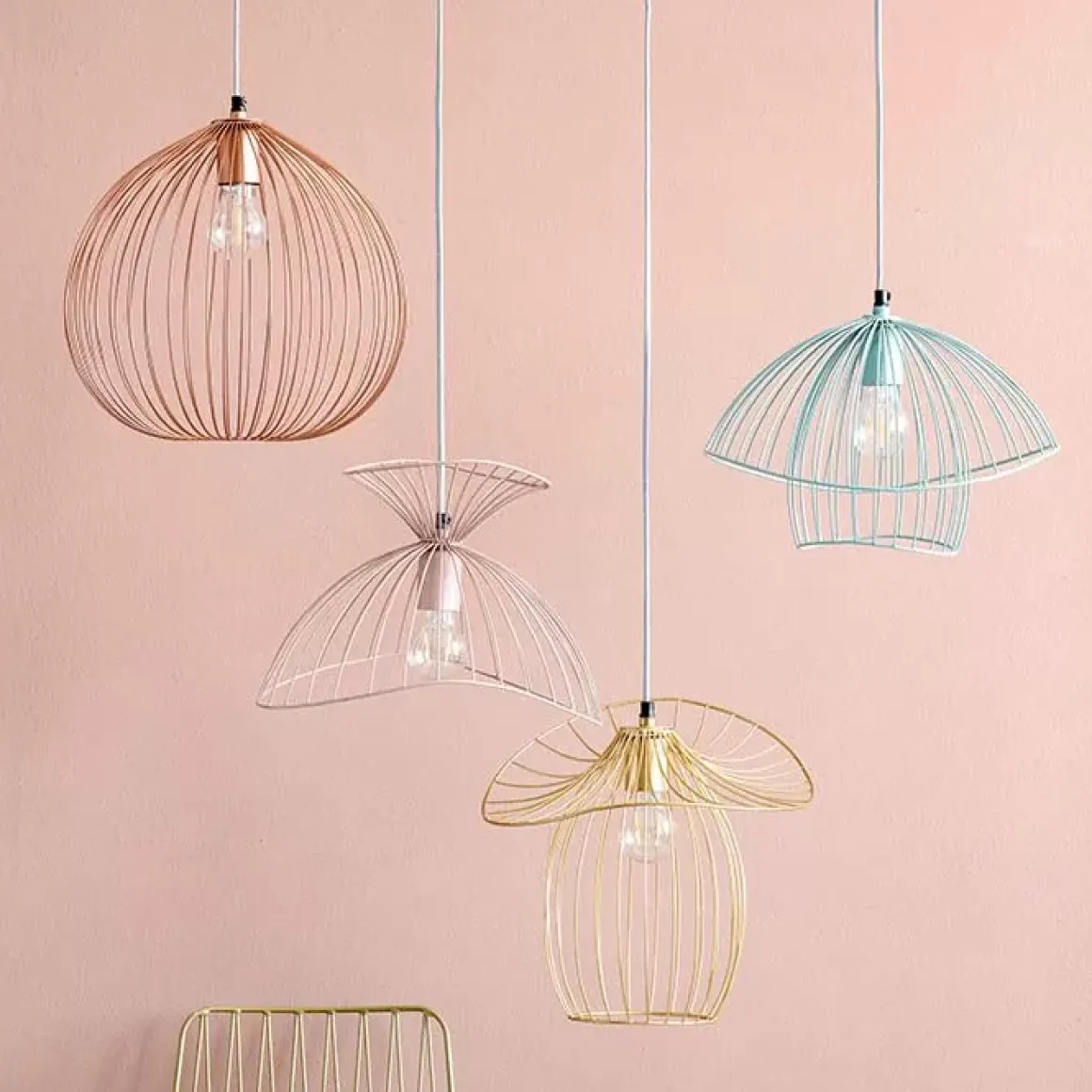 Metalen Hanglamp Josie Koper Kidsdepot