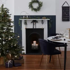 Metalen Kersthangers Goud Navy Luxe (4St) Ginger Ray