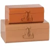 Metalen Kofferset Powder/Rose (2St) Maileg