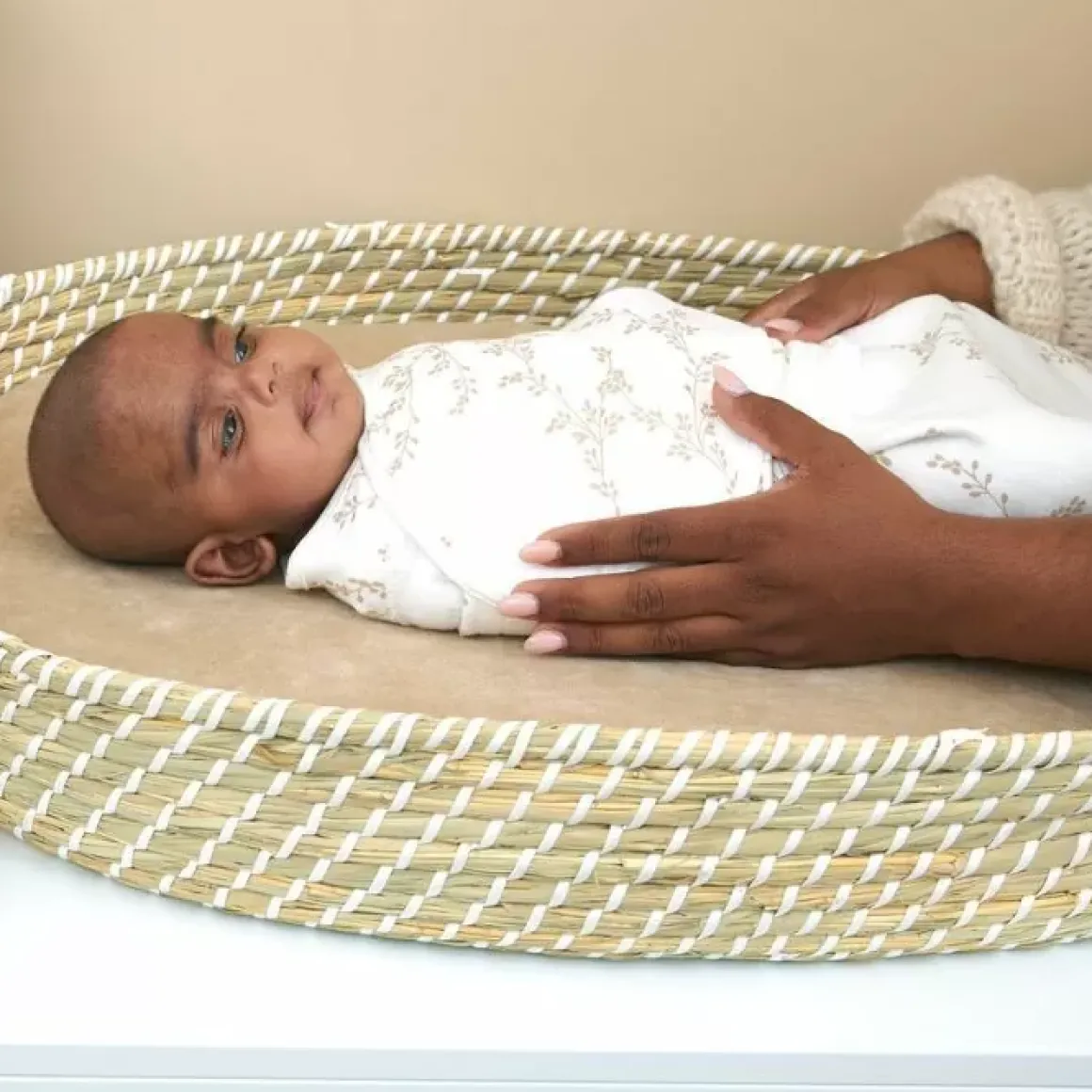 Meyco Aankleedkussenhoes Velvet Sand