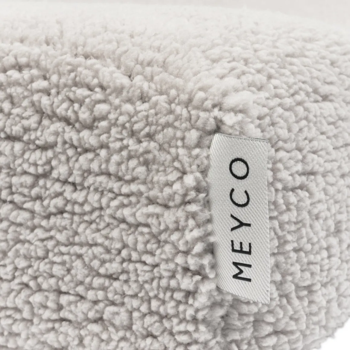 Meyco Aankleedkussenhoes Teddy Greige - Zachte En Stijlvolle Kussenhoes Voor Jouw Baby - 50X70Cm