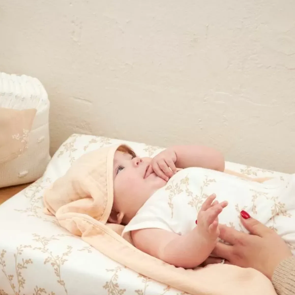 Meyco Aankleedkussenhoes Branches Sand