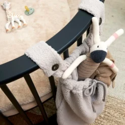 Meyco Boxkleed Rond Knit Basic Teddy Sand Melange 95Cm - Zachte En Stijlvolle Boxkleed Voor De Babykamer!