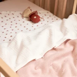 Meyco Hydrofiele Wieglaken Uni Offwhite 75X100Cm