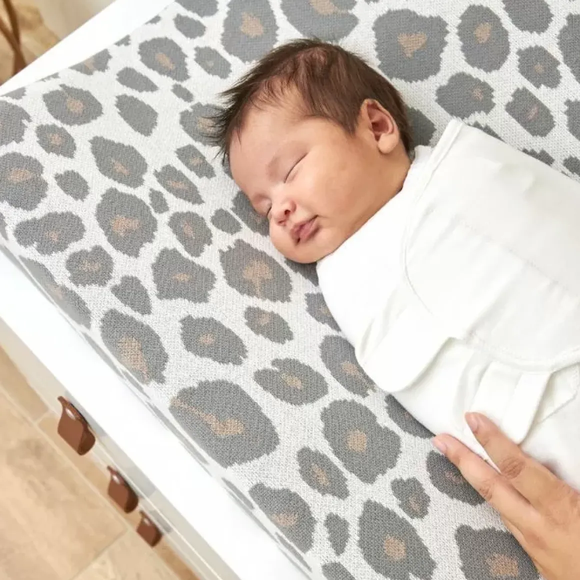 Meyco Inbakerzak Swaddlemeyco Off White (0-3M)