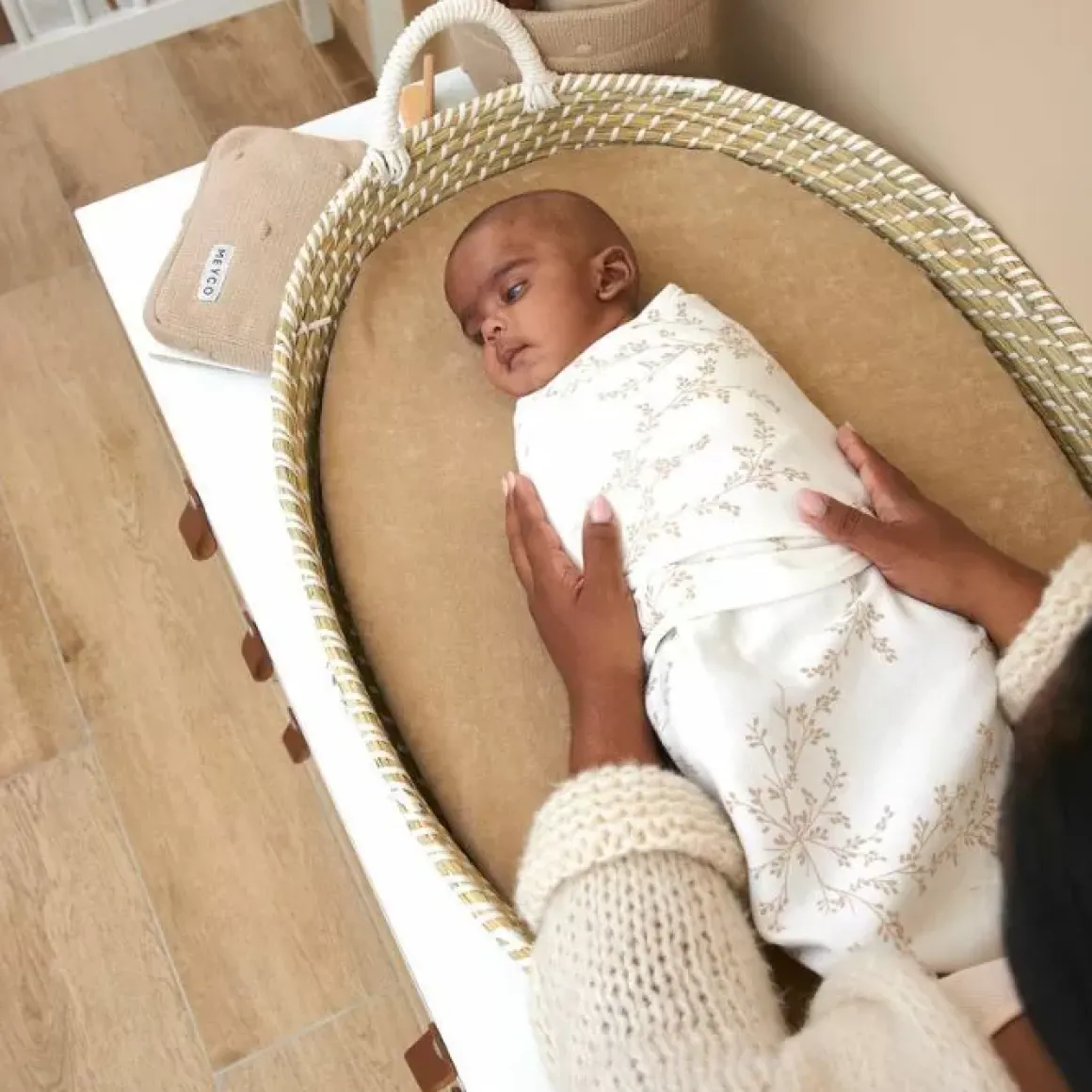 Meyco Inbakerzak Swaddlemeyco Branches (0-3M)