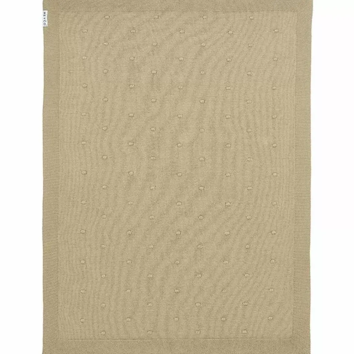 Meyco Ledikantdeken Mini Knots Sand