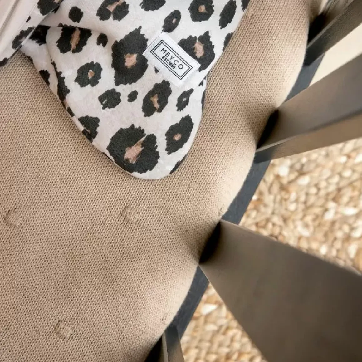 Meyco Ledikantdeken Mini Knots Sand