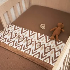 Meyco Ledikantdeken Mini Knots Fleece Toffee