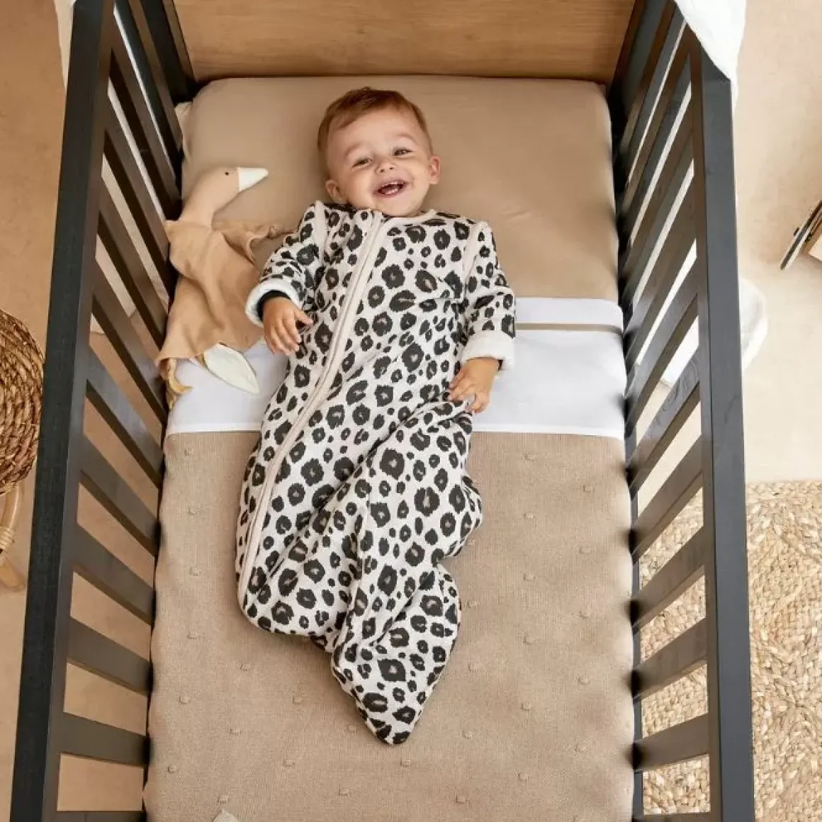 Meyco Ledikantlaken Bies Taupe