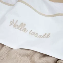 Meyco Ledikantlaken Hello World Sand