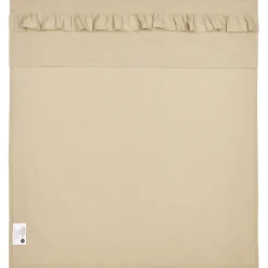 Meyco Ledikantlaken Met Ruffle In Zandkleur - 100X150Cm - Luxe En Stijlvol