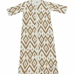 Meyco Slaapzak Afritsbare Mouwen Ikat Sand