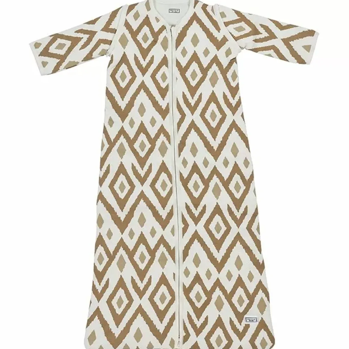 Meyco Slaapzak Afritsbare Mouwen Ikat Sand