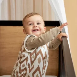 Meyco Slaapzak Afritsbare Mouwen Ikat Sand