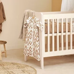 Meyco Slaapzak Afritsbare Mouwen Ikat Sand