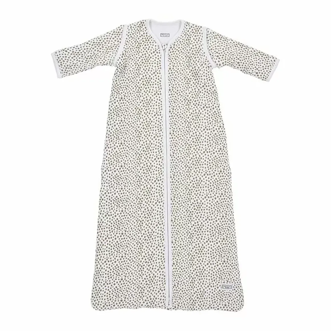 Meyco Slaapzak Afritsbare Mouwen Cheetah Taupe