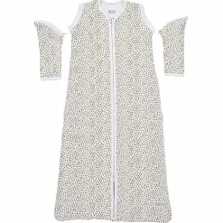 Meyco Slaapzak Afritsbare Mouwen Cheetah Taupe