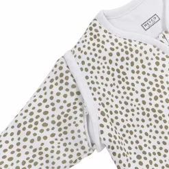 Meyco Slaapzak Afritsbare Mouwen Cheetah Taupe