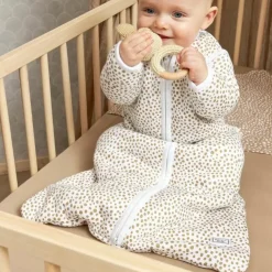 Meyco Slaapzak Afritsbare Mouwen Cheetah Taupe