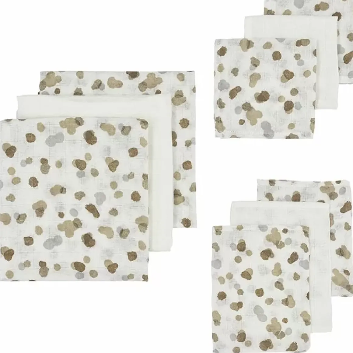 Meyco Startersset Hydrofiele Doeken Stains Naturel (9St)