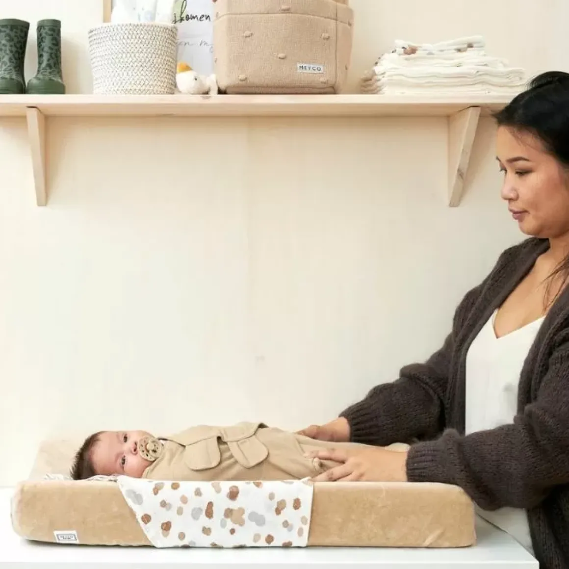 Meyco Startersset Hydrofiele Doeken Stains Naturel (9St)