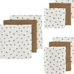 Meyco Startersset Hydrofiele Doeken Mini Panther Toffee 9St