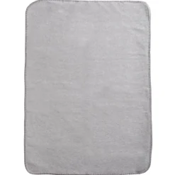 Meyco Wiegdeken Double Face Grijs/Wit 75X100Cm - Houd Je Baby Warm En Stijlvol In De Wieg