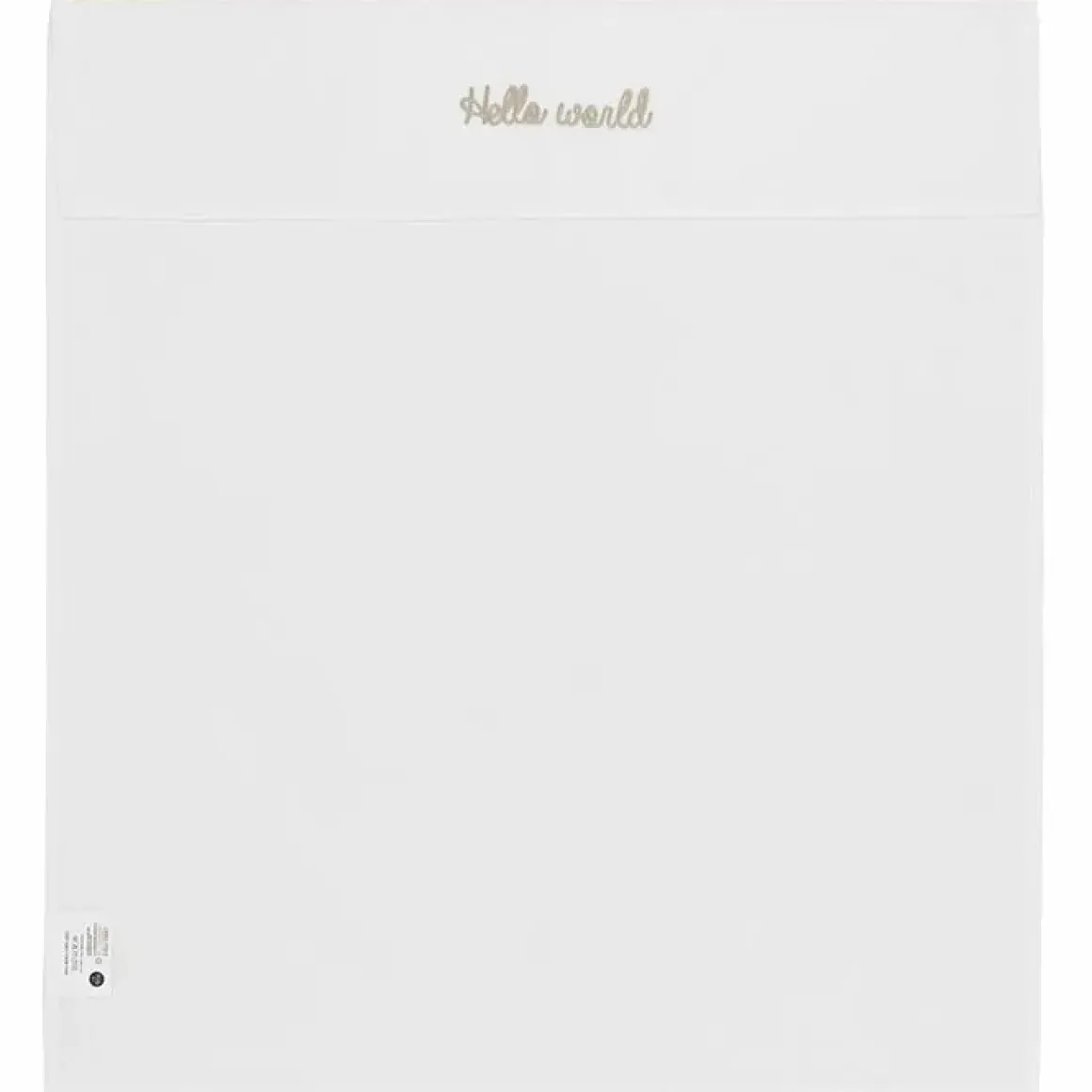 Meyco Wieglaken Hello World Sand