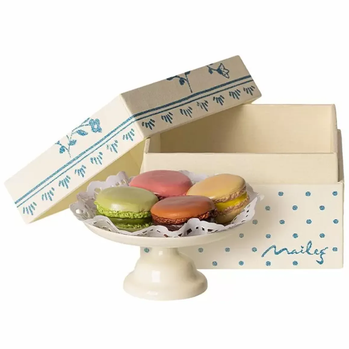 Miniatuur Etagiere Met Macarons Maileg