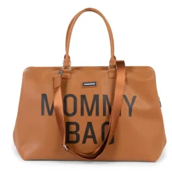 Mommy Bag Bruin Leatherlook Childhome