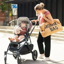 Mommy Bag Teddy Beige Childhome