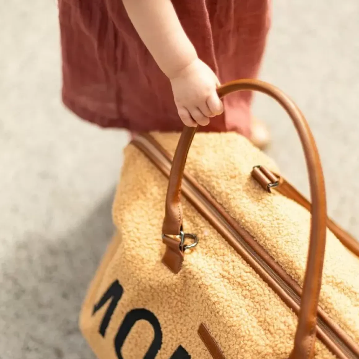Mommy Bag Teddy Beige Childhome