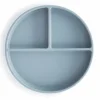Mushie Siliconen Bord Powder Blue