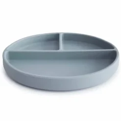 Mushie Siliconen Bord Powder Blue