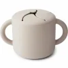 Mushie Siliconen Snack Cup Ivory