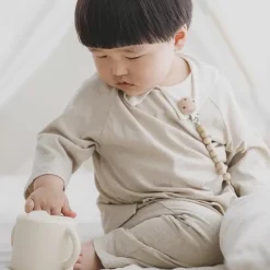 Mushie Siliconen Snack Cup Ivory