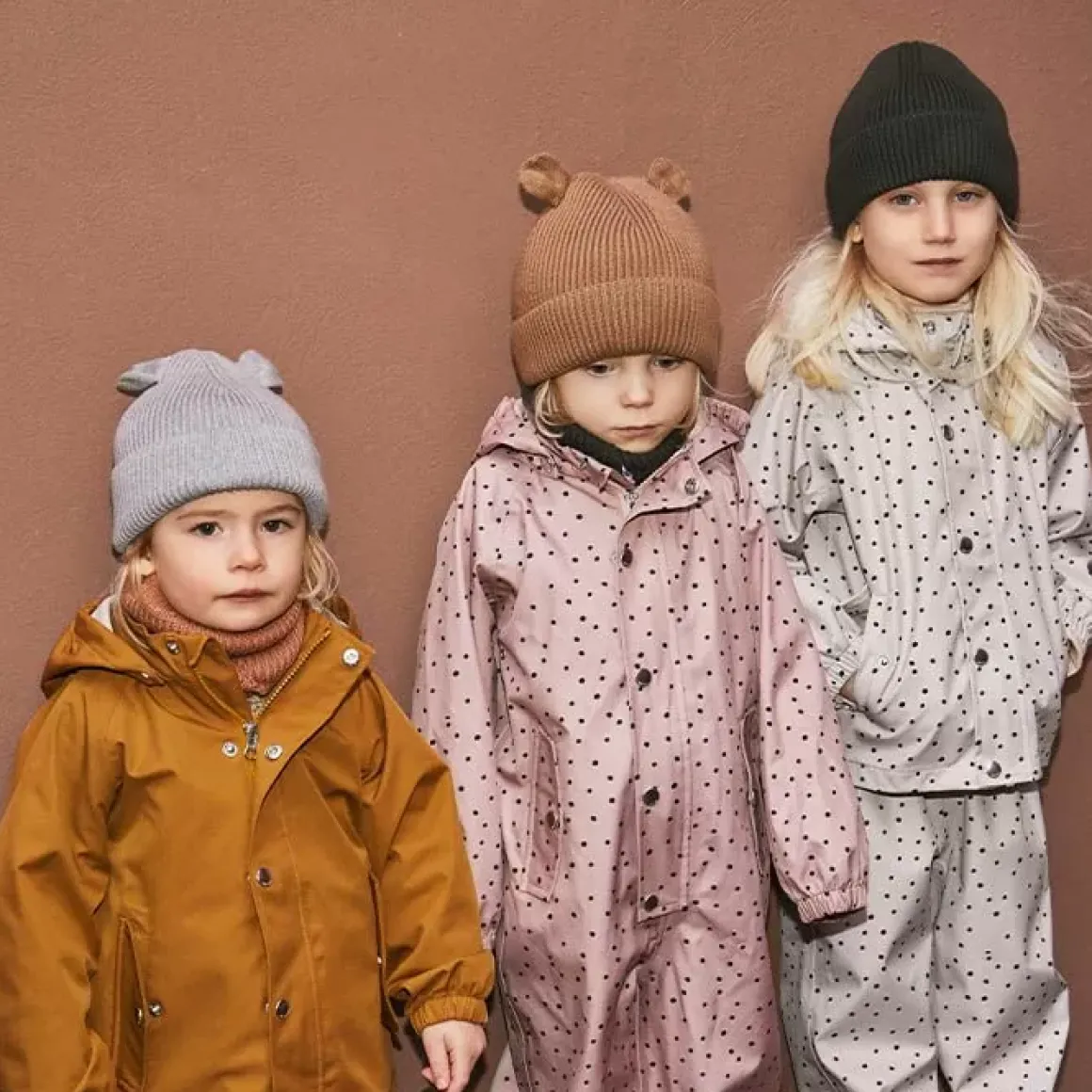 Muts Met Oortjes Gina Grey Melange Liewood