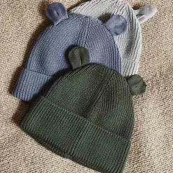 Muts Met Oortjes Gina Grey Melange Liewood